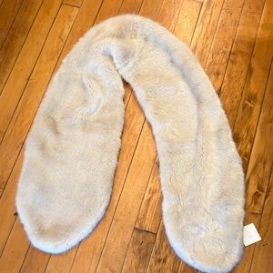 Restoration Hardware Faux Fur wrap